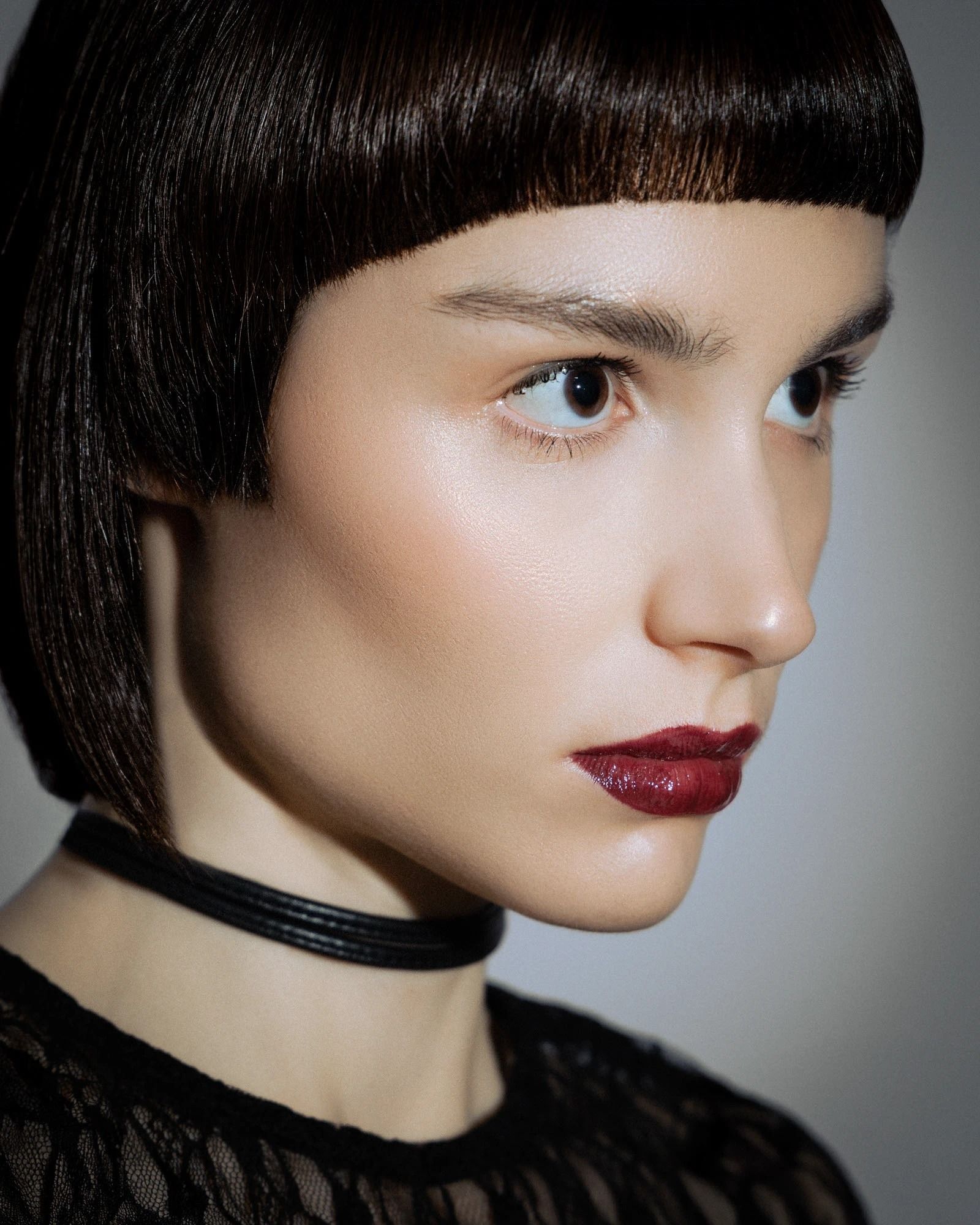 菲利普·马丁的《Cosmoprof》广告活动-暗夜锋芒 全黑系时尚人像高清摄影套图图片