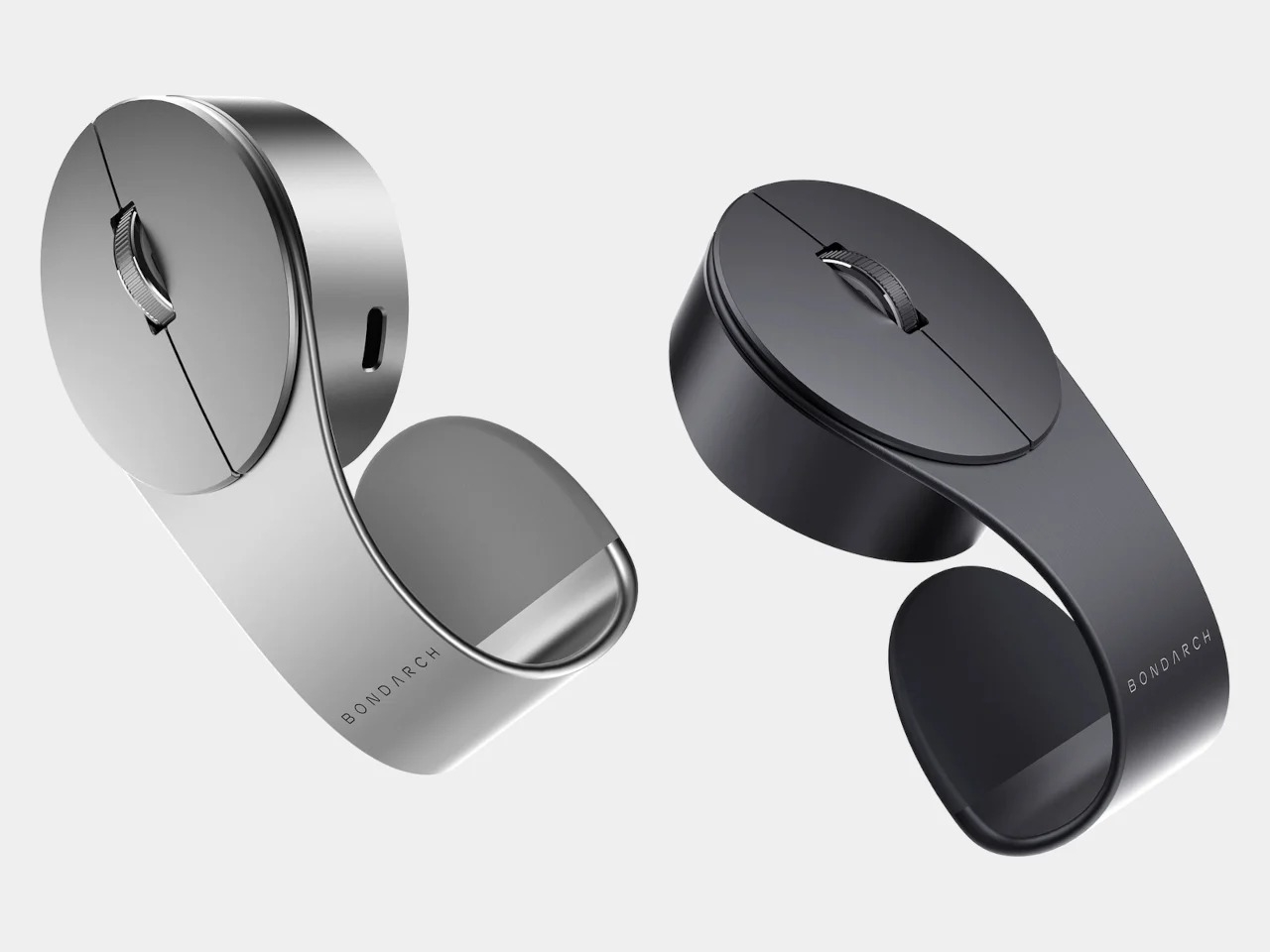 可以夹在笔记本电脑边缘永远不会丢失它的无线鼠标图片