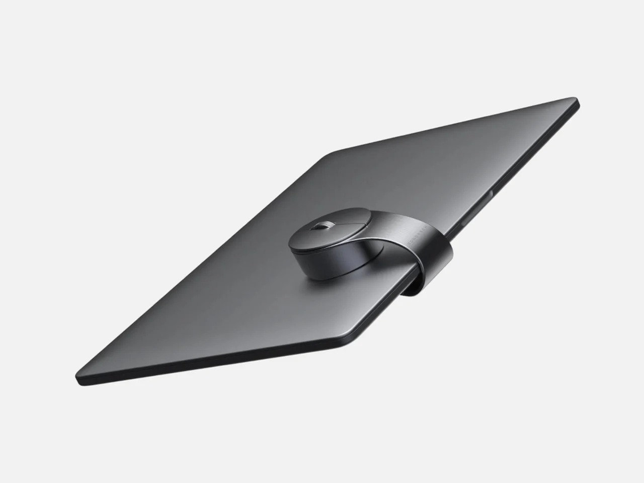 可以夹在笔记本电脑边缘永远不会丢失它的无线鼠标---酷图编号8