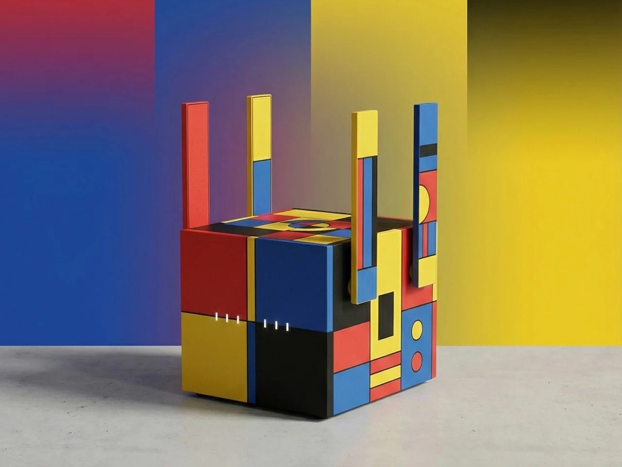 魔方WIFI路由器图片