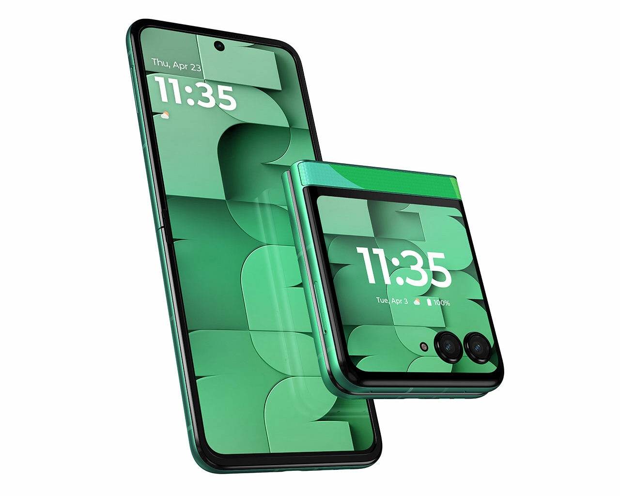 为了纪念2026年世界杯-摩托罗拉重新设计了Razr手机图片