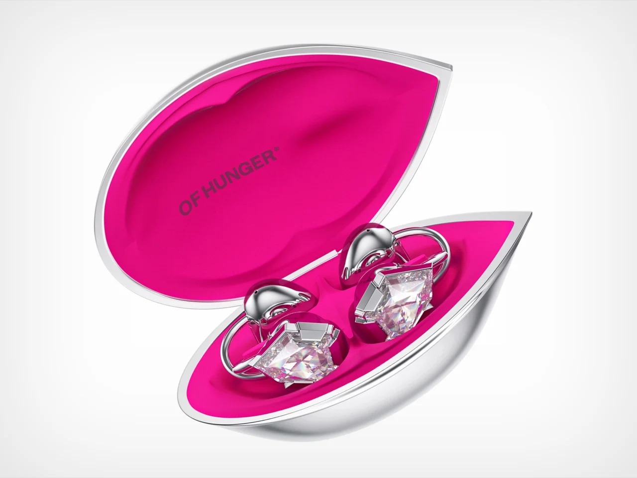 设计得像高级珠宝而不是消费电子产品的人工智能耳机---酷图编号3