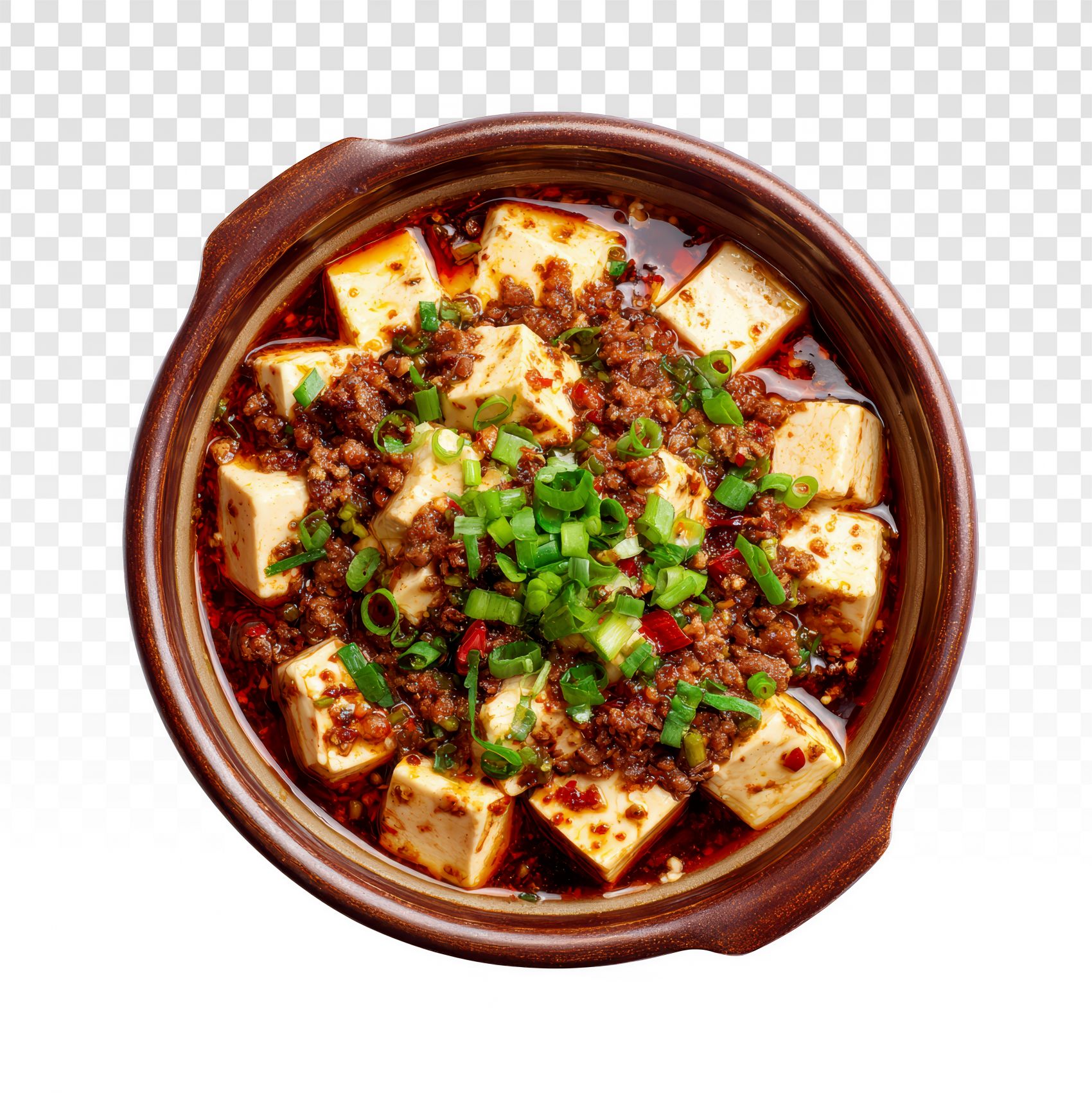 四川麻婆豆腐PSD食谱素材下载图片