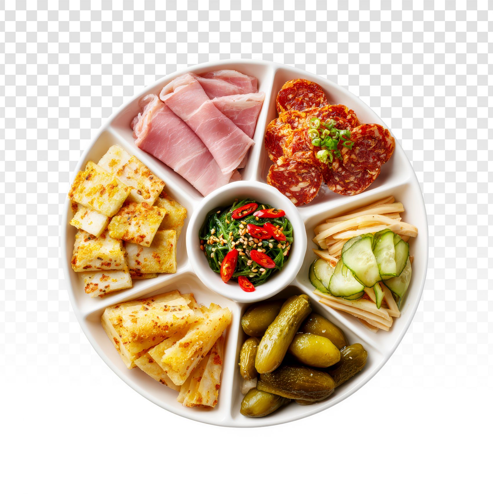 西式冷餐拼盘佐酒小食组合图片