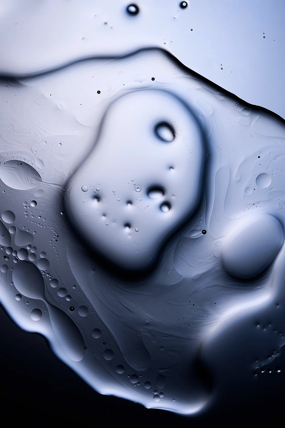 Lunar cells __ 液态金属流体抽象艺术摄影系列---酷图编号2