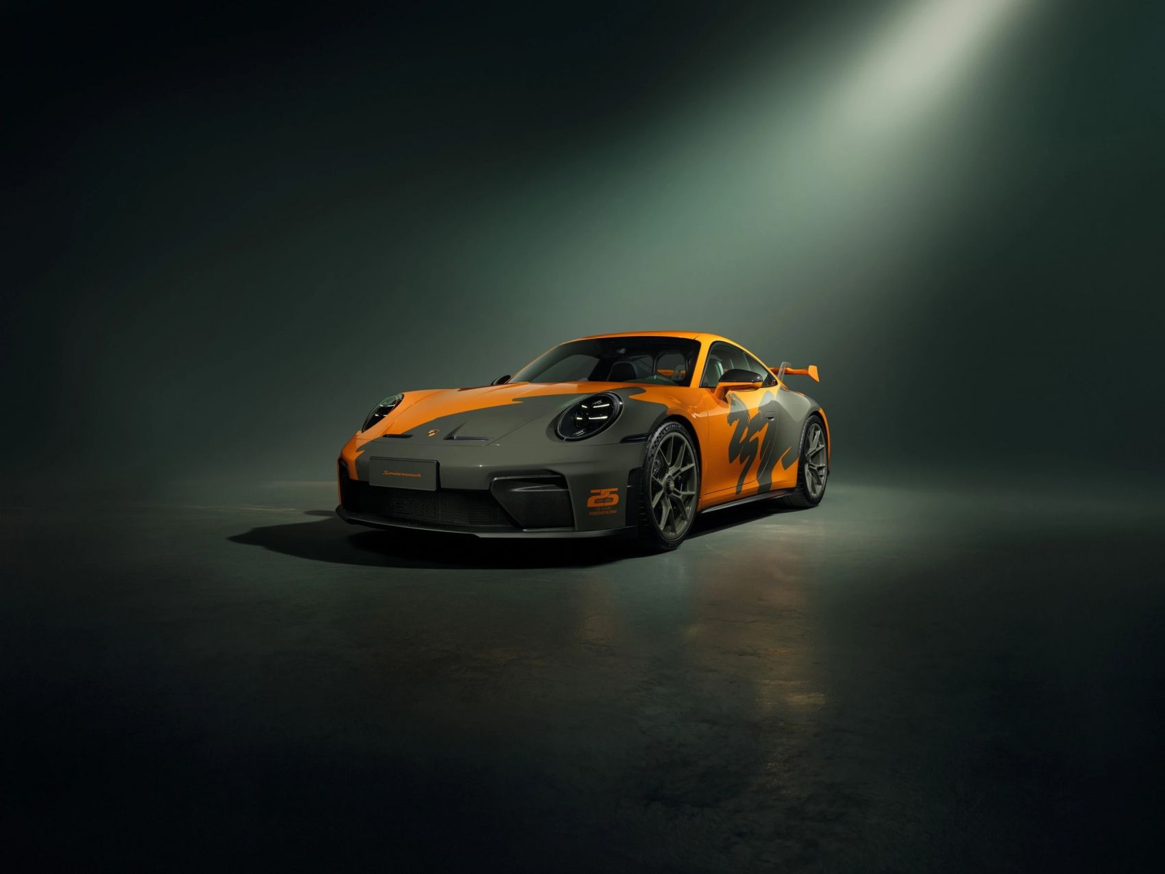 保时捷 911 GT3 中国 25 周年限定版跑车商业摄影图片