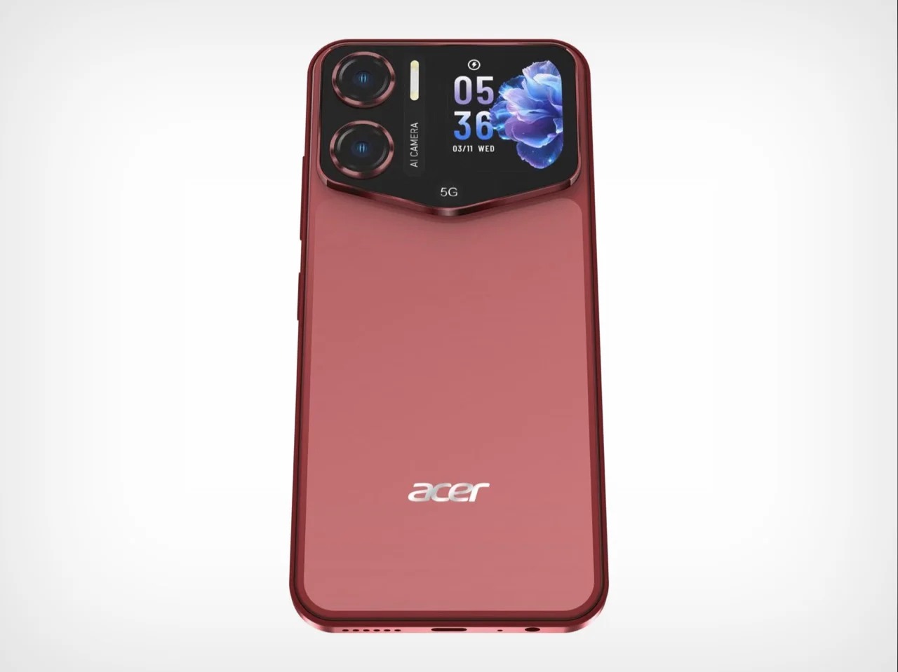 Acer Sospiro A70 特色副屏 5G 手机 西装风独特后盖外观---酷图编号3