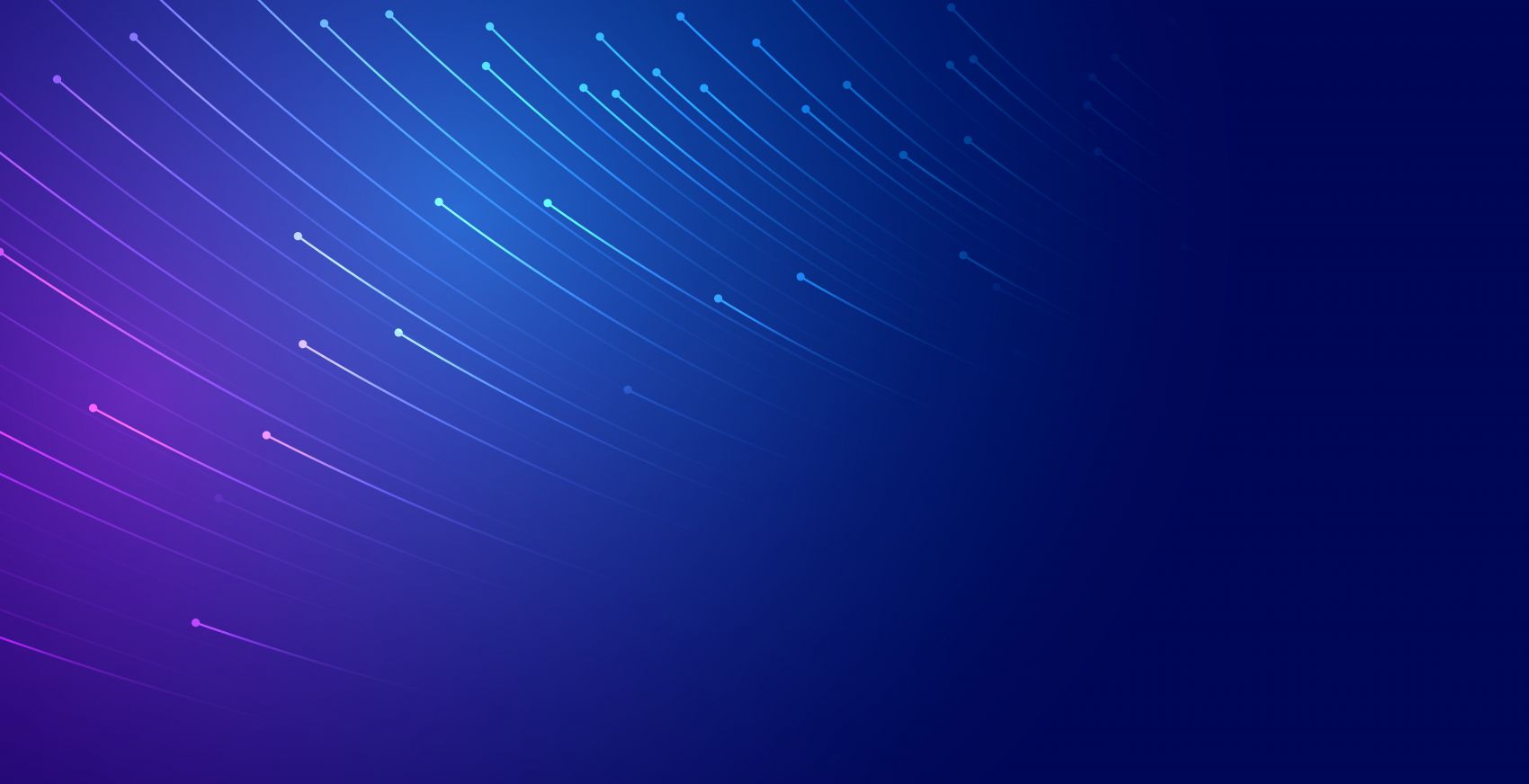 蓝紫渐变流线光点科技背景 互联网数字抽象矢量图图片