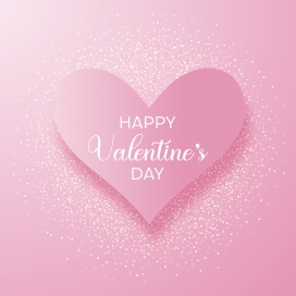 粉漾心芒：情人节的温柔视觉告白