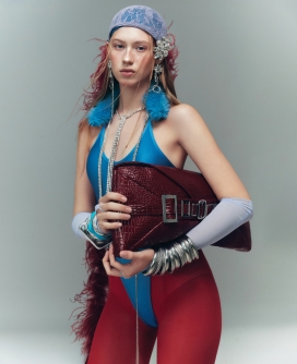 撞色野趣 - 先锋混搭风时尚大片视觉呈现