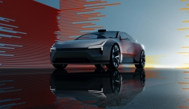 Polestar Precept-赤影锋棱 - 未来智能电动轿跑的先锋美学