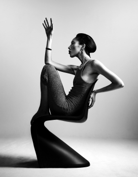 Round Shape-黑白异想 - 先锋时尚人像视觉系列