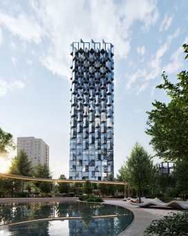 Seregina 5-晶棱之城 - 乌克兰基辅 Vizir 高端住宅集群