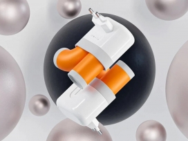 你电缆不必弯曲但是智能充电适配器