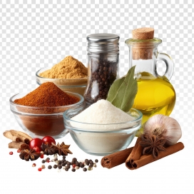 环球风味核心 - 基础烹饪香料与食材组合