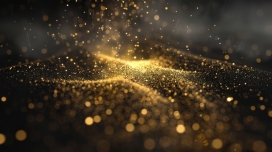 鎏金浪涌 - 暗夜星河的璀璨诗篇