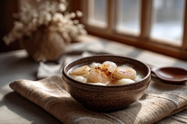 桂花年糕圆子，盛一碗冬日里的温柔暖意