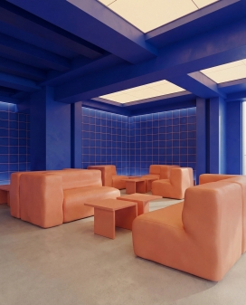 BLUO _ Bar & Cafe-蓝色&咖啡厅室内设计