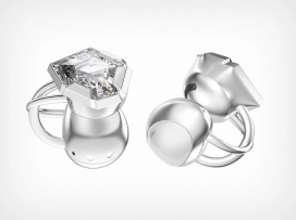 设计得像高级珠宝而不是消费电子产品的人工智能耳机