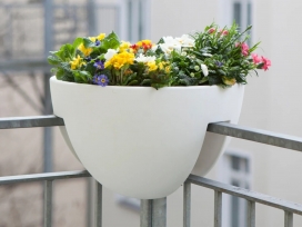 转角花盆-适合其他花盆忽略的一个阳台位置