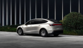 特斯拉Model Y L汽车摄影图
