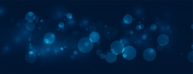 深蓝色光斑散景背景 科技感商务 banner 素材
