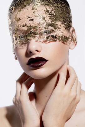 Golden Plum __ 金色主题美妆艺术人像系列