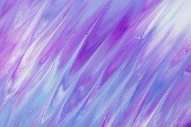紫蓝流体树脂抽象纹理背景 梦幻渐变晕染艺术肌理素材