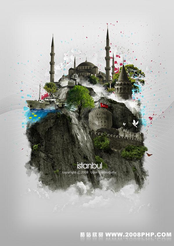 土耳其cinesu潮流插画作品精选---酷图编号2