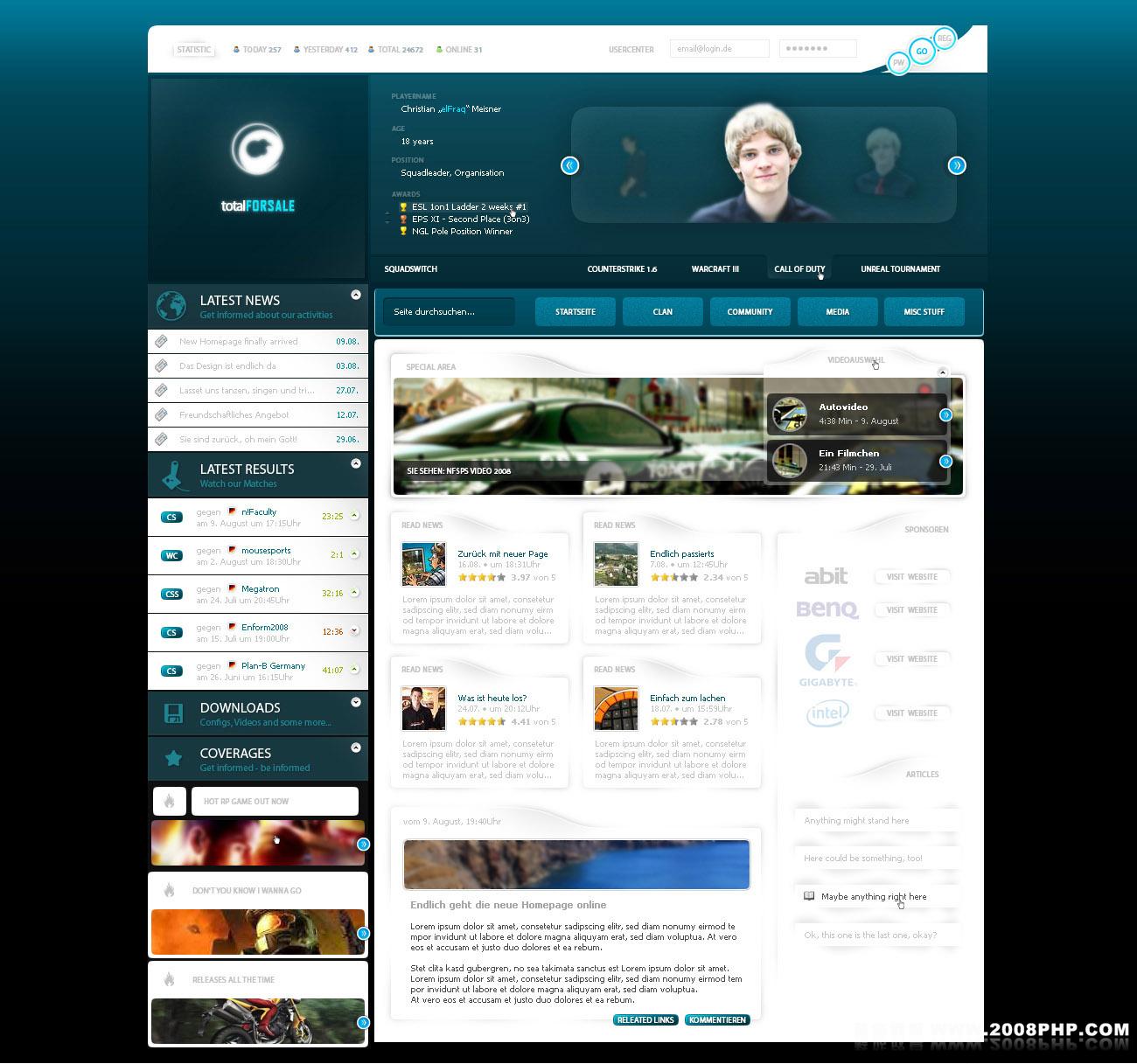 德国Akses网站界面设计欣---酷图编号1