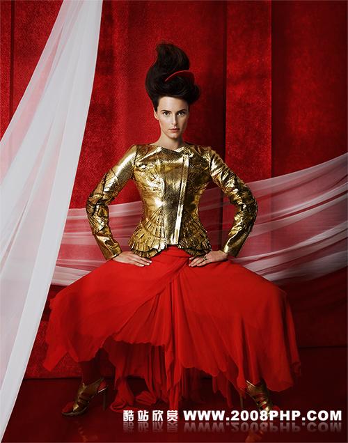 高贵的红色:Pogodina时尚摄影作品欣赏---酷图编号2