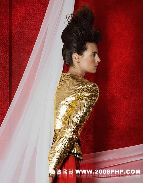 高贵的红色:Pogodina时尚摄影作品欣赏---酷图编号1