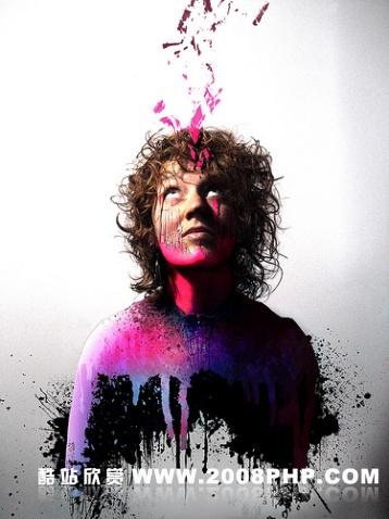 被侵蚀Justion van genderon插画作品欣赏---酷图编号19