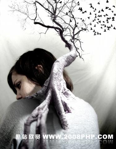 被侵蚀Justion van genderon插画作品欣赏---酷图编号13