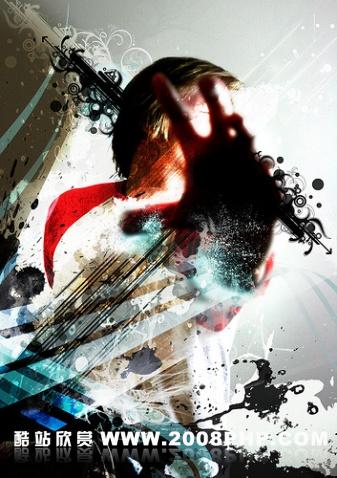 被侵蚀Justion van genderon插画作品欣赏---酷图编号8