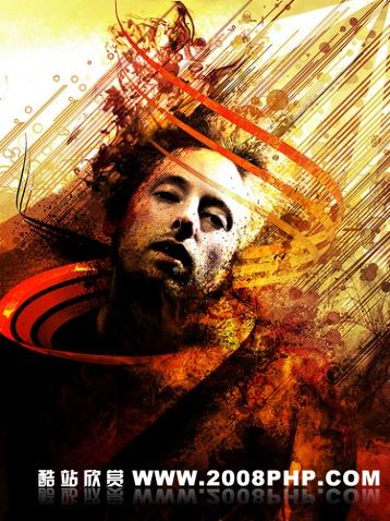 被侵蚀Justion van genderon插画作品欣赏---酷图编号2