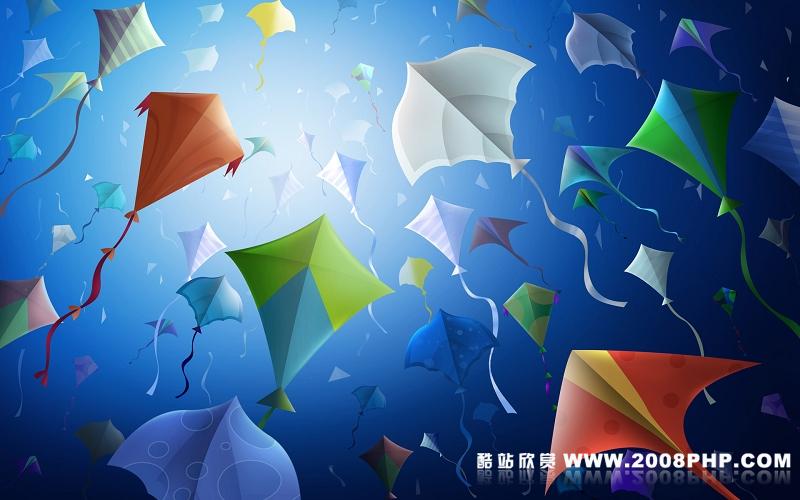 20张高清晰飘浮壁纸---酷图编号12