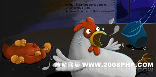 Kimwoori插画作品---酷图编号4