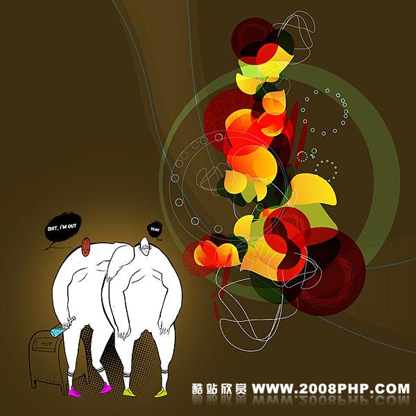 保加利亚punkt11插画设计作品---酷图编号11