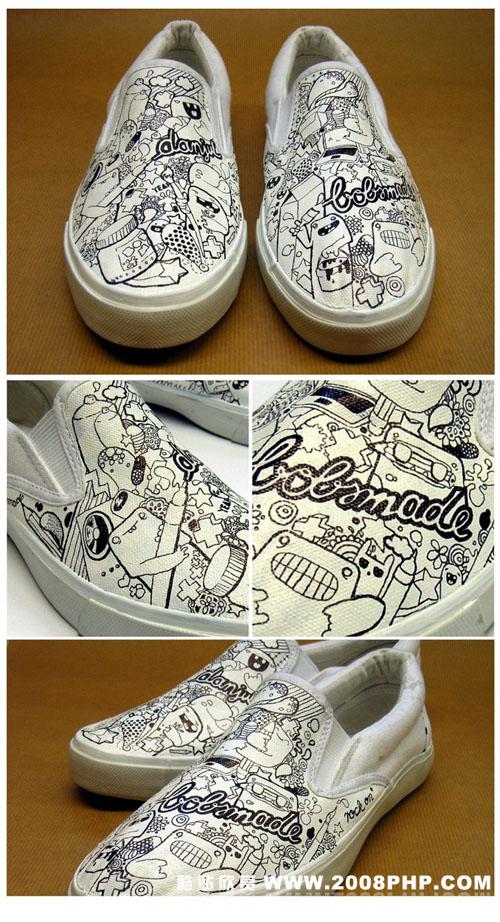 德国Bobsmade鞋上精美插画---酷图编号21