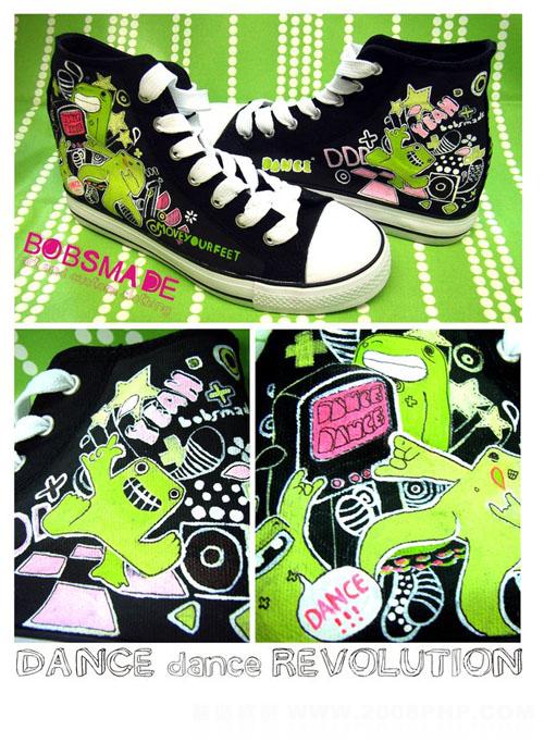 德国Bobsmade鞋上精美插画---酷图编号19