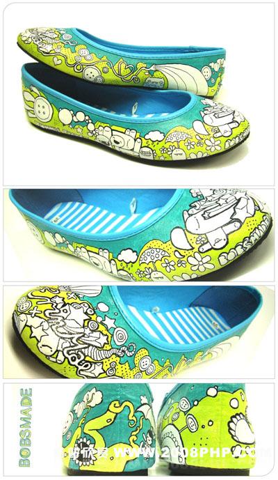 德国Bobsmade鞋上精美插画---酷图编号6