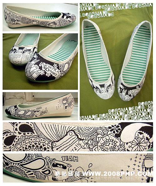 德国Bobsmade鞋上精美插画---酷图编号3
