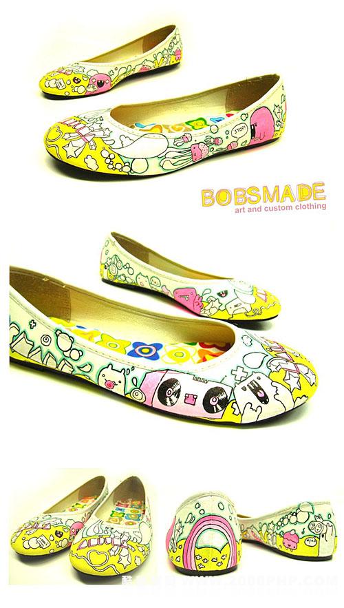 德国Bobsmade鞋上精美插画---酷图编号1