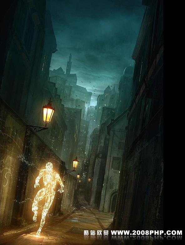 Jesse van Dijk场景概念设计图片