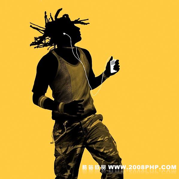 苹果IPOD音乐播放器广告摄影---酷图编号5