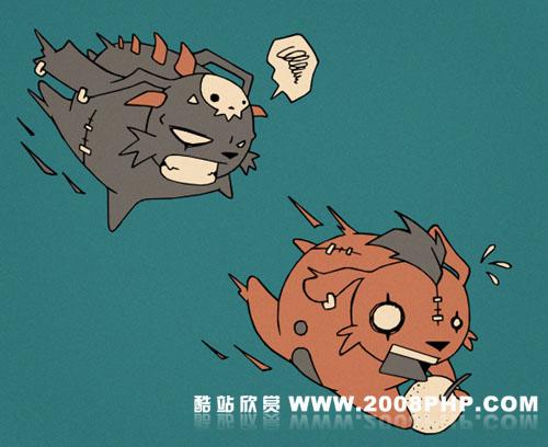 巴西DjBisparulz精彩卡通插画---酷图编号12