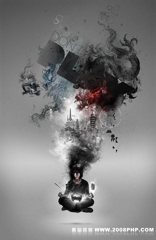 欧美长嘴兽插画作品欣赏---酷图编号7