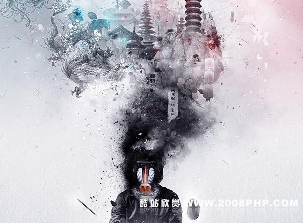 欧美长嘴兽插画作品欣赏---酷图编号3