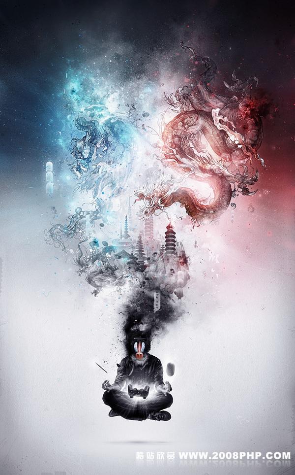 欧美长嘴兽插画作品欣赏---酷图编号1